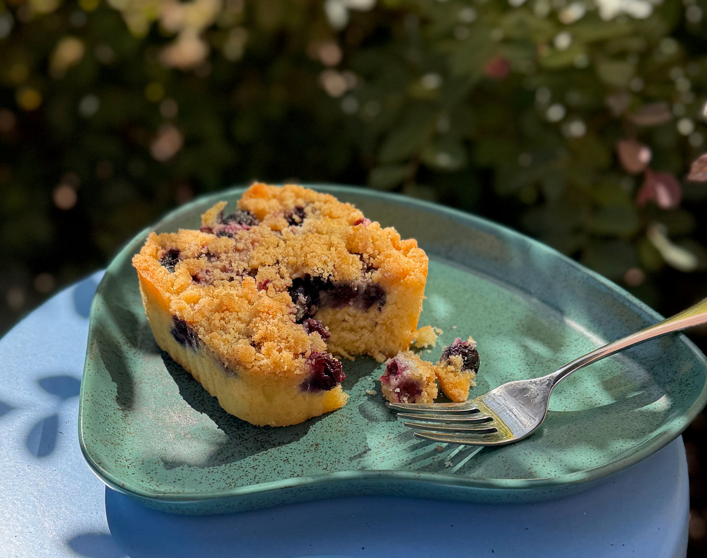 Blueberry Ricotta Coffee Cake