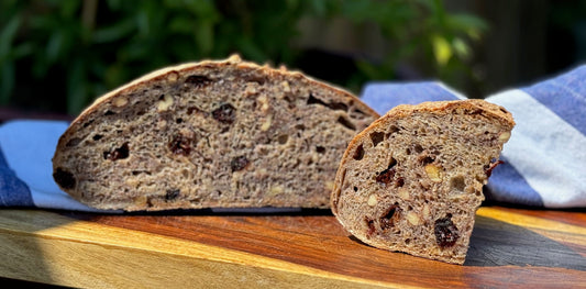 Cranberry Walnut Sourdough Loaf