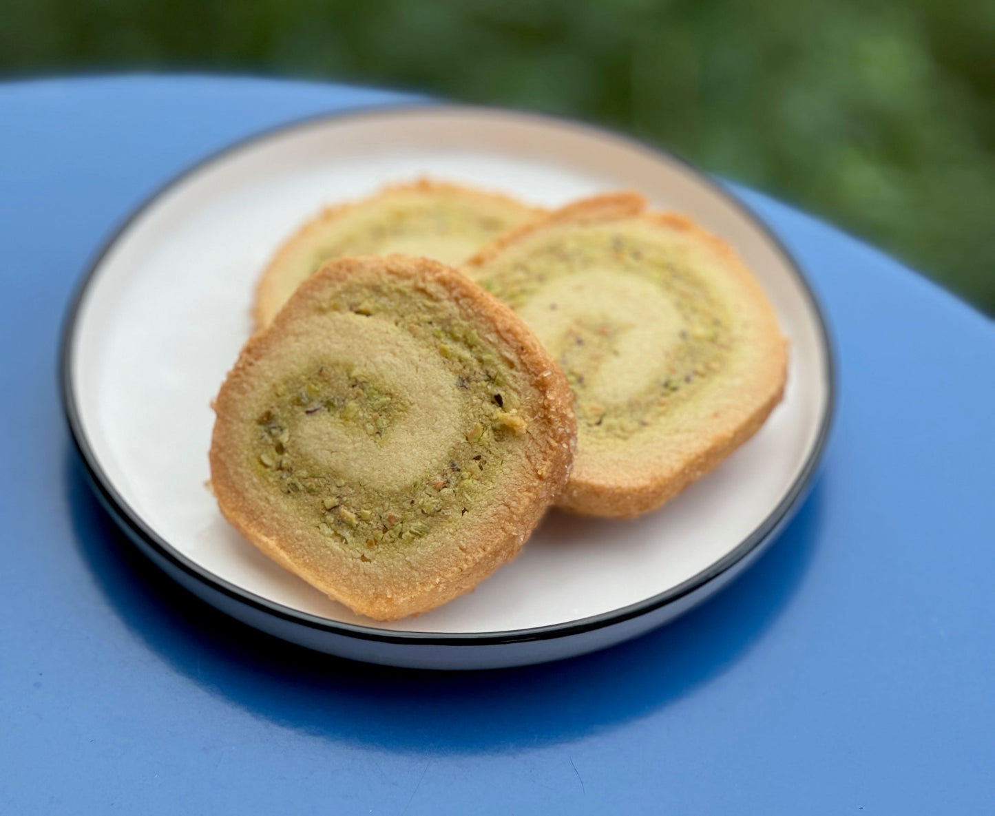 Pistachio Pinwheels